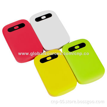 6,600mAh Fashionable Power Banks with Dual-USB and Long Standby Time, Various Colors AvailableNew
